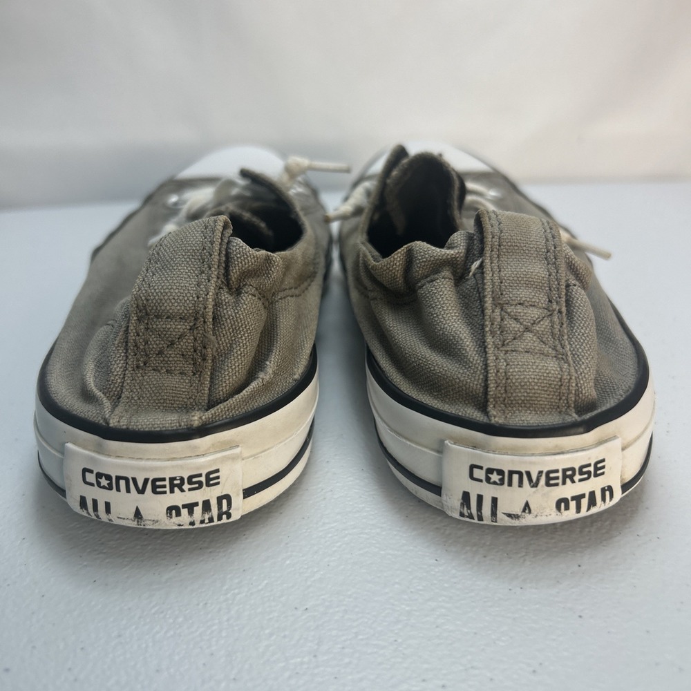 Converse Chuck Taylor All Star Shoreline Slip Gray Canvas Women's Size 9 Low - Picture 4 of 8